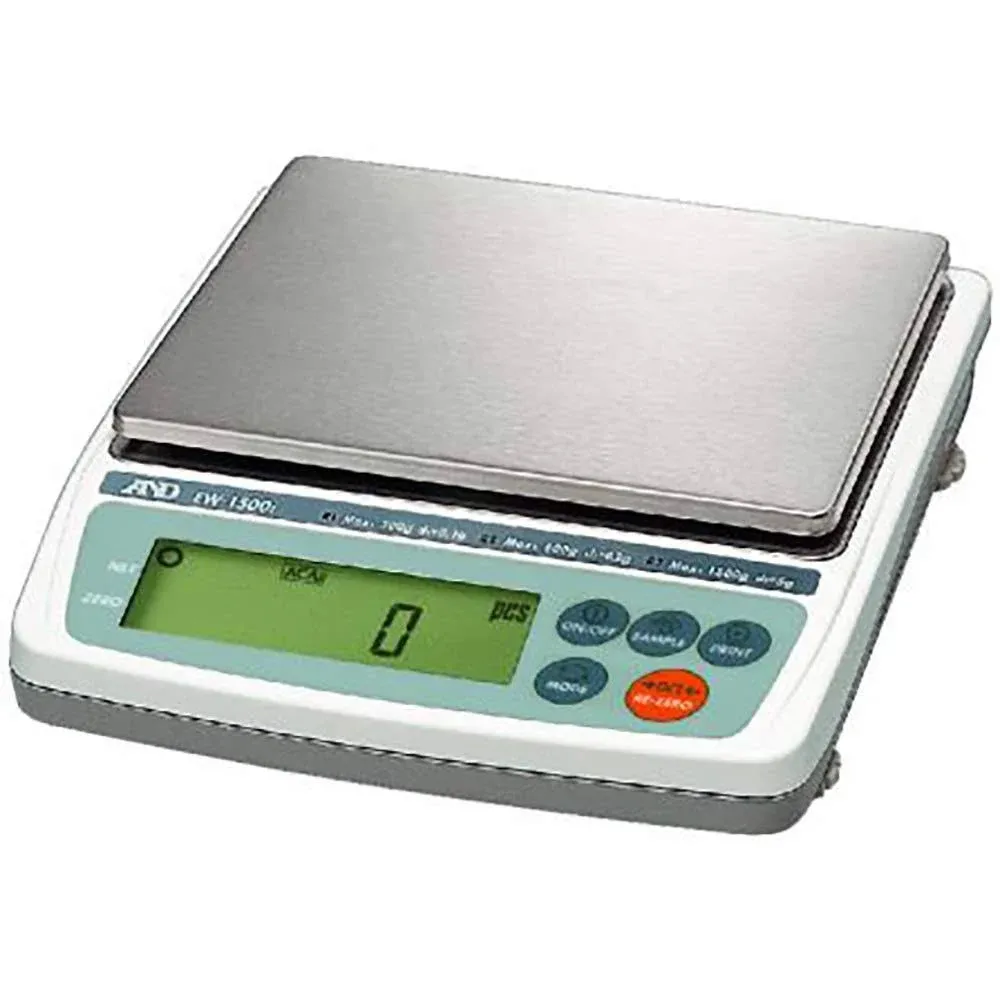 A&D Weighing, EW-1500i, Everest Series Compact Balance, 1500g x 0.5g Capacity