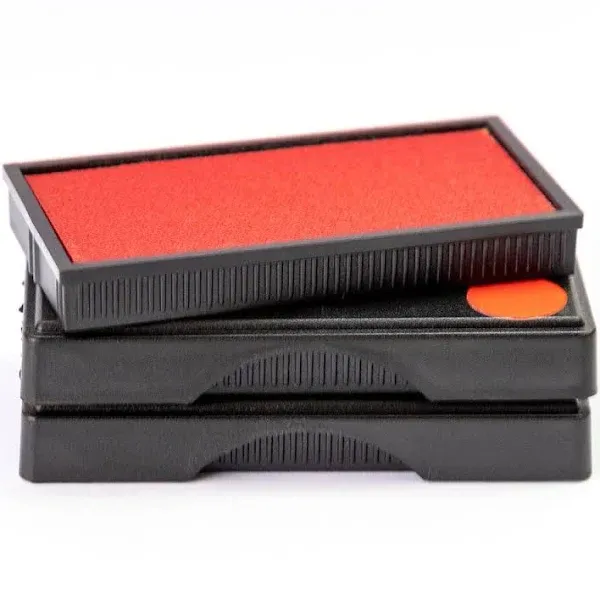 Vivid Stamp Q-300 Large Replacement Ink Pad - (3 Pack) - Red