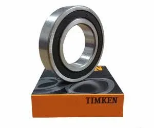 2PACK TIMKEN 6305-2RS Double Rubber Seal Bearings 25x62x17mm, Pre-Lubricated and Stable Performance and Cost Effective, Deep Groove Ball Bearings