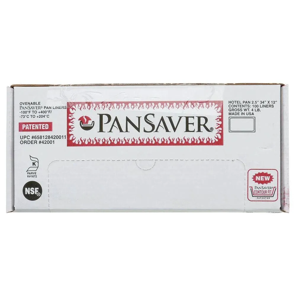 Pansaver Ovenable Full Size Pan Liners (100 ct.)