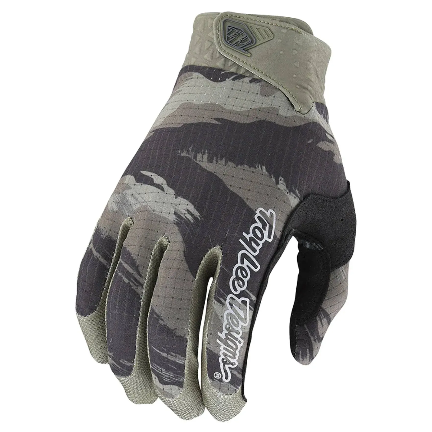 Troy Lee Designs Air Brushed Camo Gloves-Army Green-Small