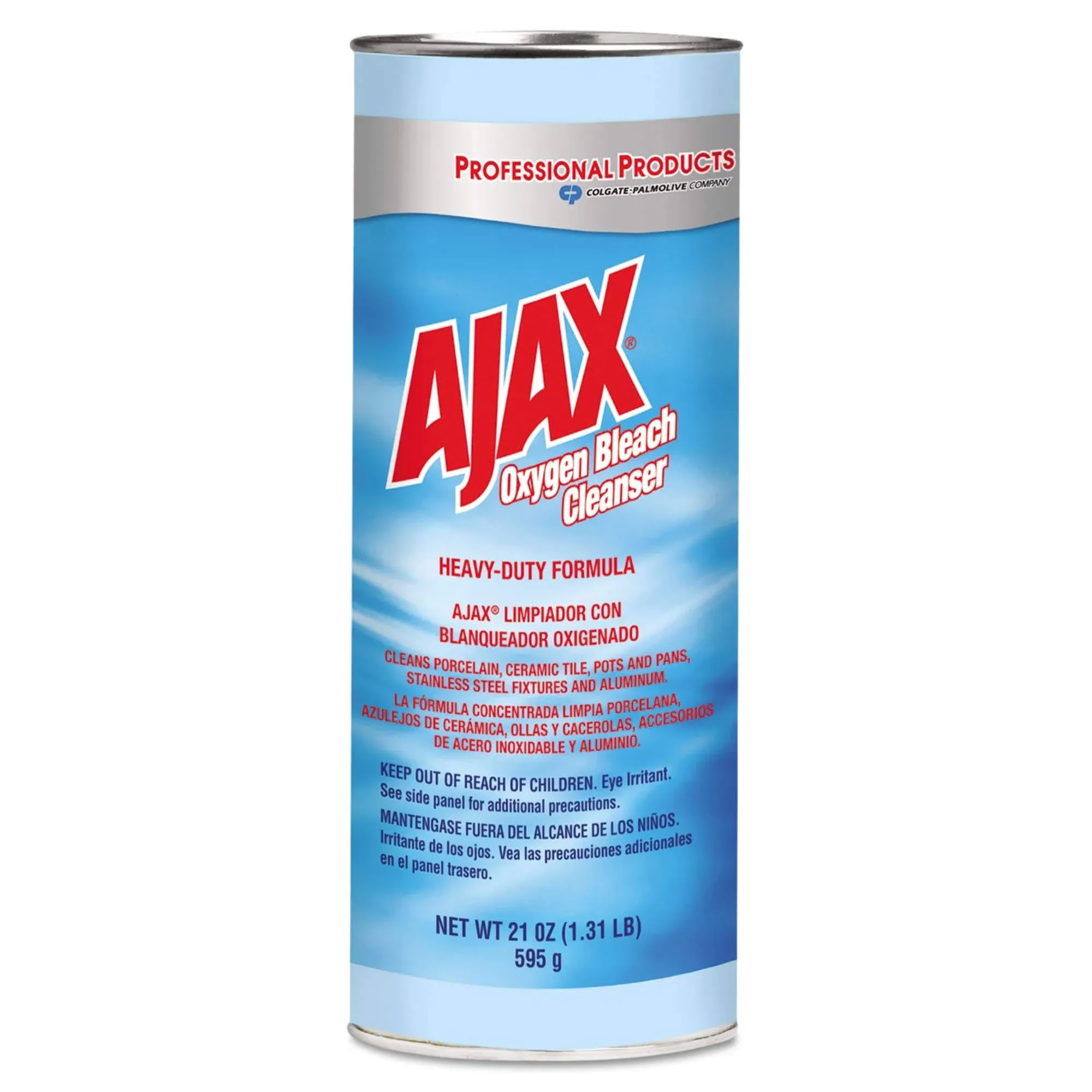 Ajax Oxygen Bleach Cleanser, Heavy Duty Formula - 21 oz