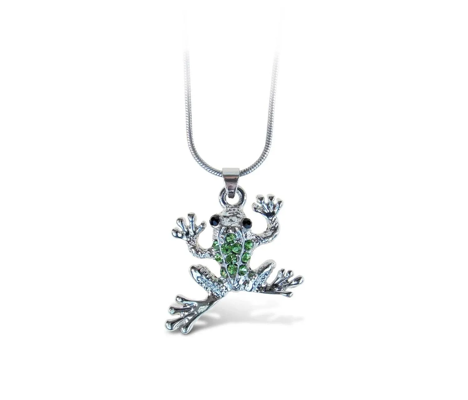 Sparkling Necklace - Frog