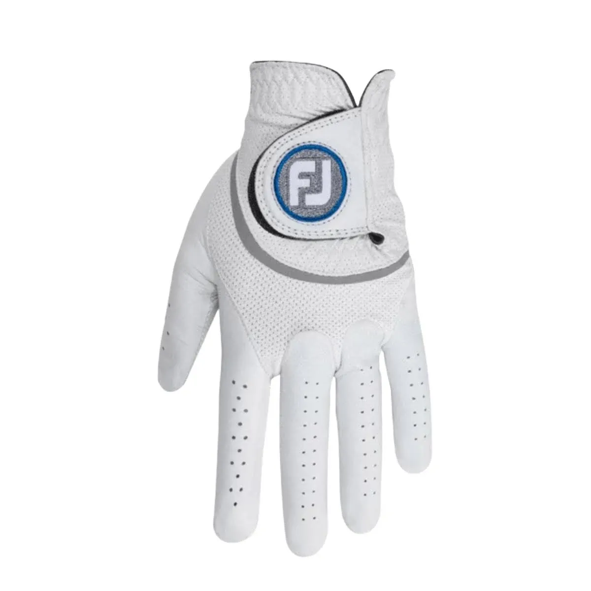 FootJoy HyperFLX Golf Glove, Men's, Cadet Medium, White