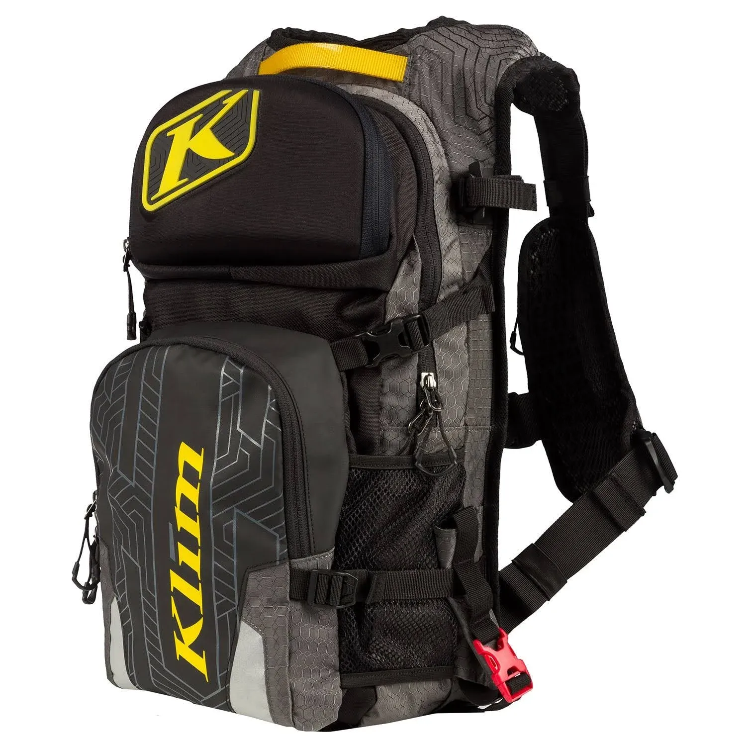 Grey/Black Klim Nac Pak With Shape Shift 3L Hydrapak