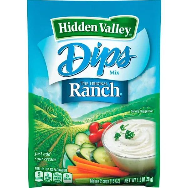 Hidden Valley Dips Mix Original Ranch