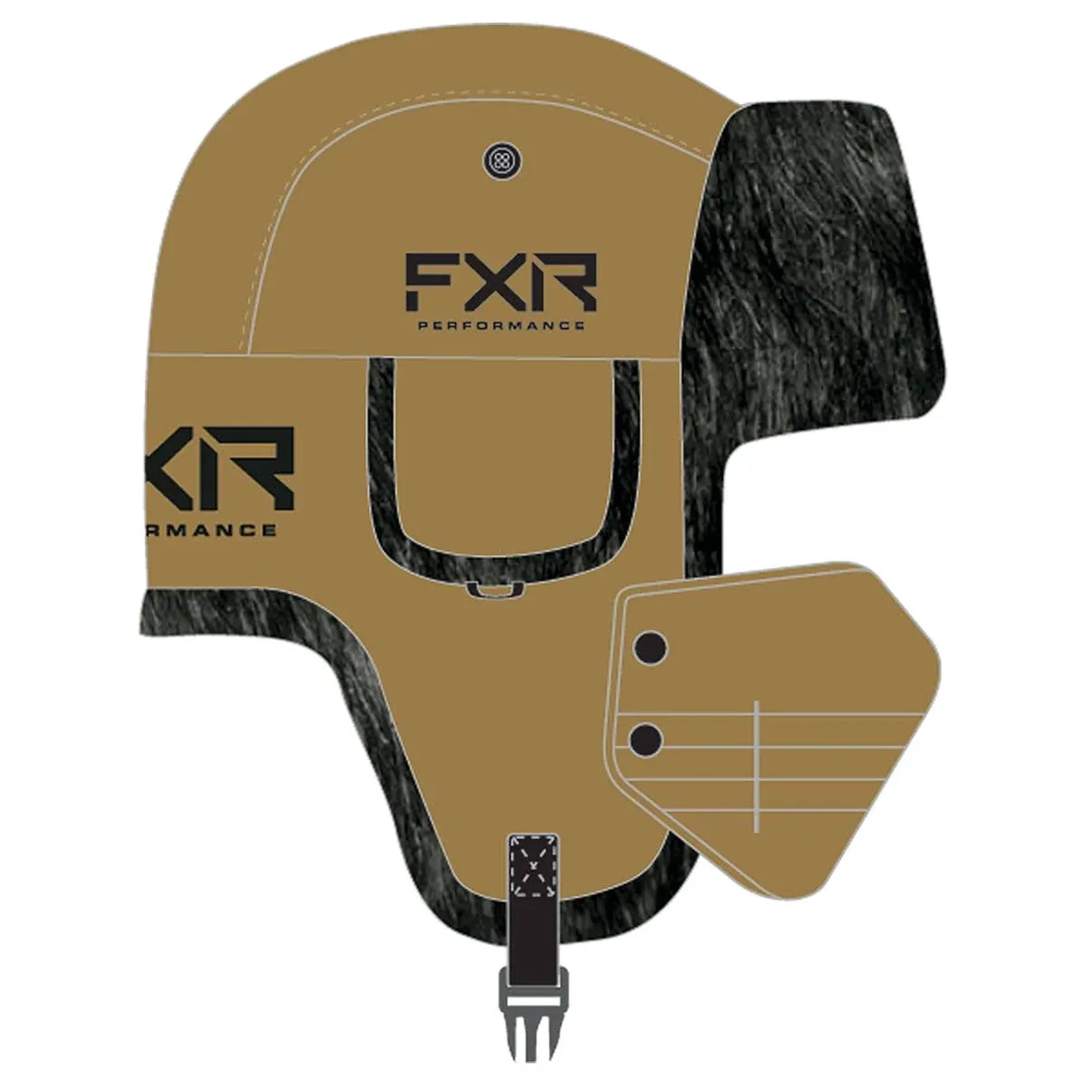 FXR Trapper Hat Canvas L-XL