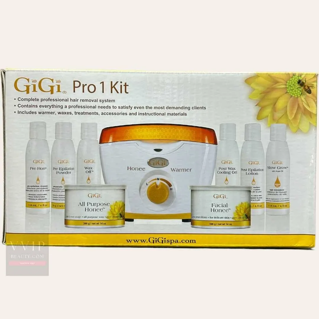 GiGi Pro 1 Kit Complete Professional Hair Removal System Brand New