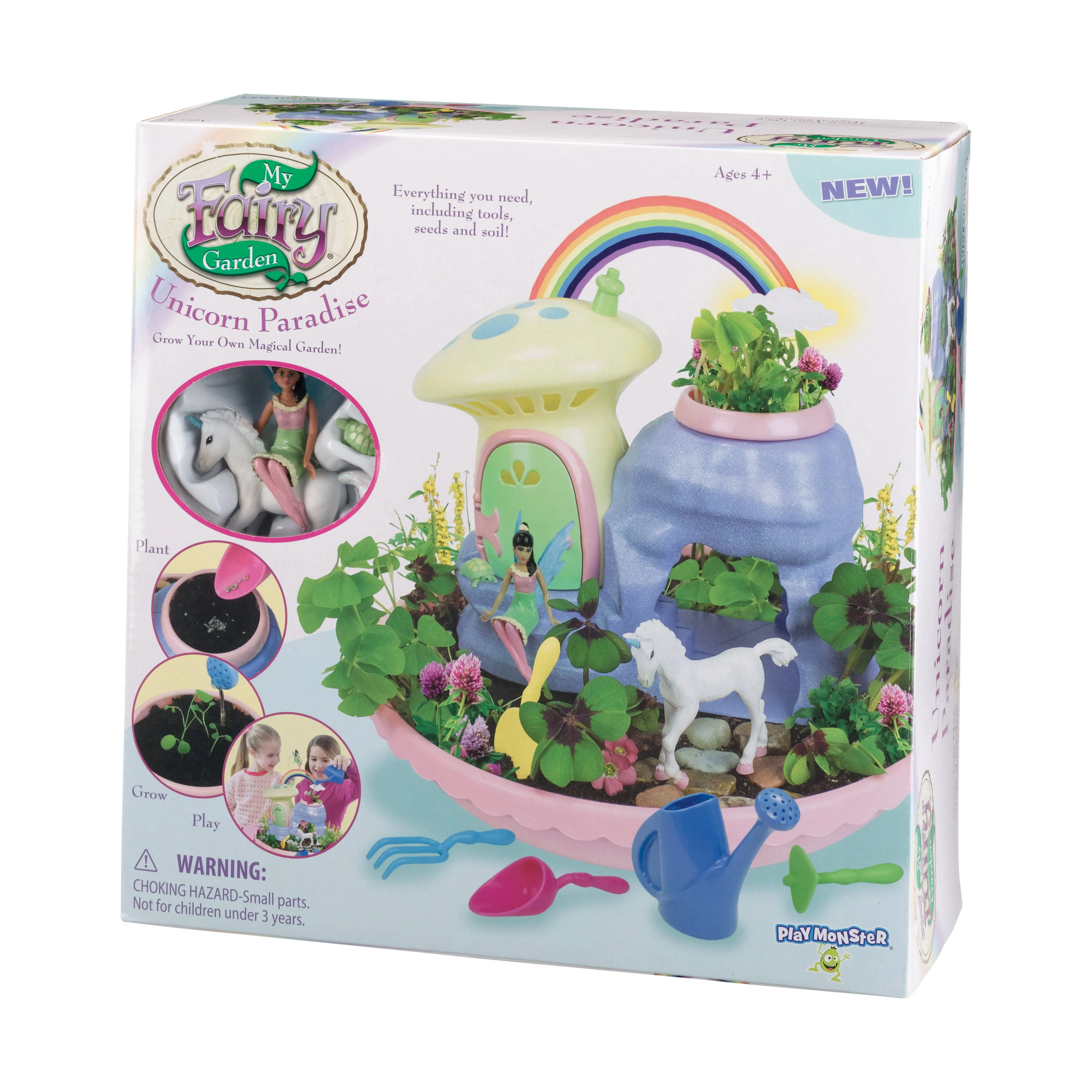 Brand New - PlayMonster My Fairy Garden - Unicorn Paradise - Ages 4+ 