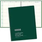 Combination Plan and Record Book (PR7-10) (Green)