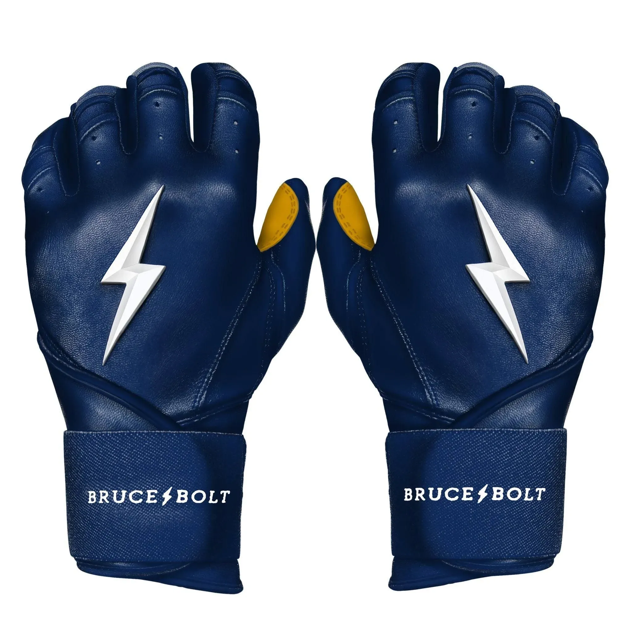 Bruce Bolt Premium Pro Long Cuff Batting Gloves