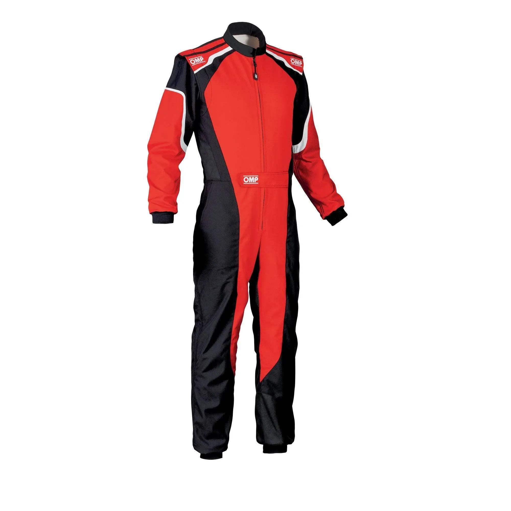 OMP KS-3 Overall Red/Black - Size 150 (FOR Children)