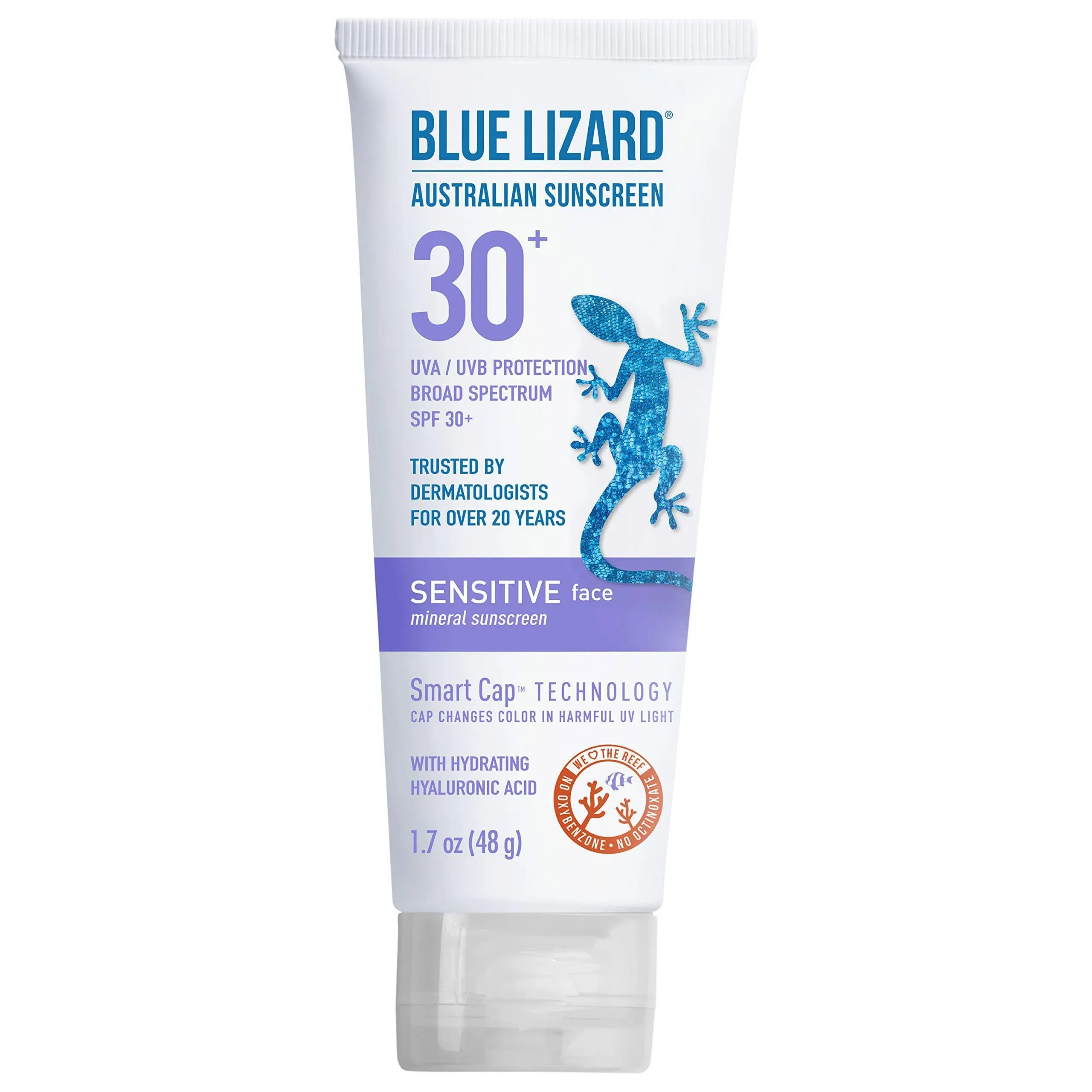 Blue Lizard SPF 50+ Sensitive Mineral Sunscreen