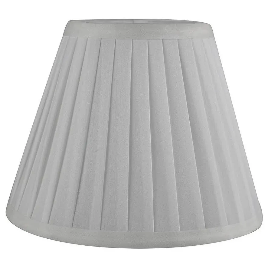 Urbanest Softback Side Pleat Lampshade, Faux Silk, 5-Inch by 9-Inch by 7-Inch ...