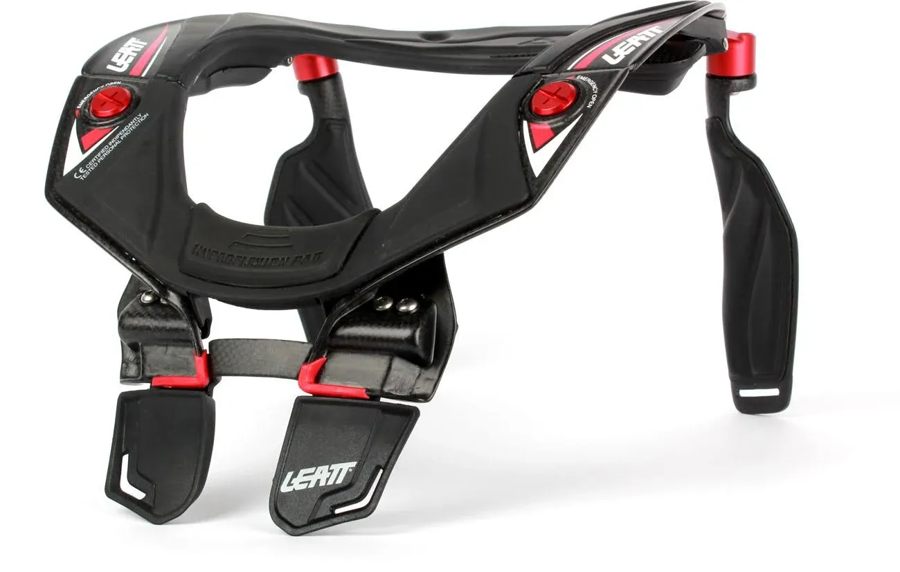 Leatt STX RR Carbon Neck Brace, Black