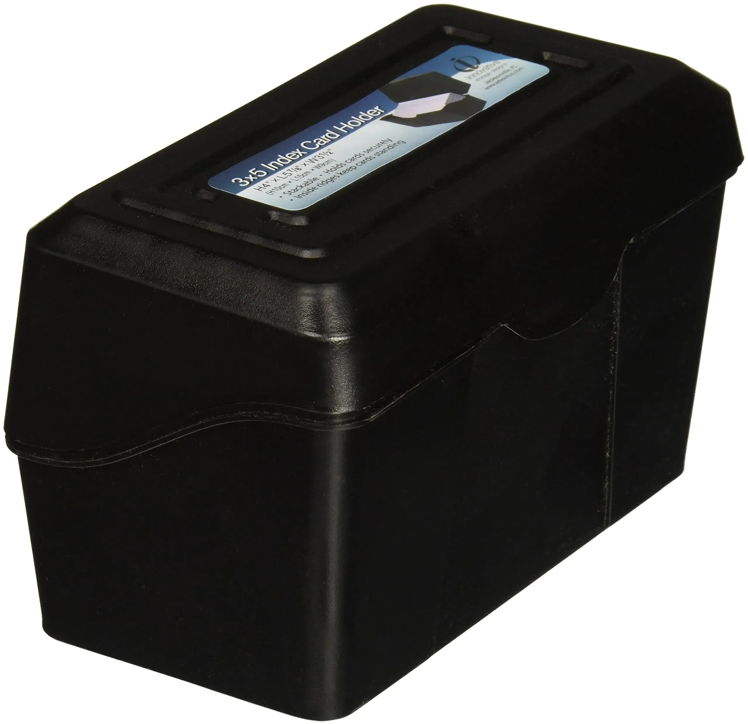 Advantus Index Card Box, 3" x 5"