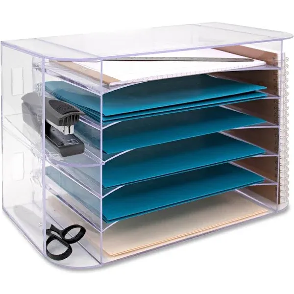 Sparco 6-Tray Jumbo Desk Sorter