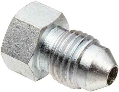 Brennan 2408-12 Steel JIC Flared Tube Fitting, Plug, 3/4"