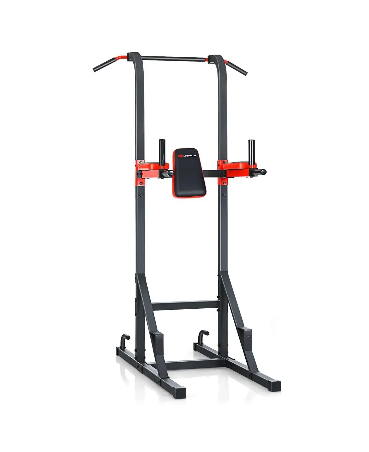 Costway Goplus Multi-function Power Tower Pull Up Bar Dip Stand Home Gym Full ...