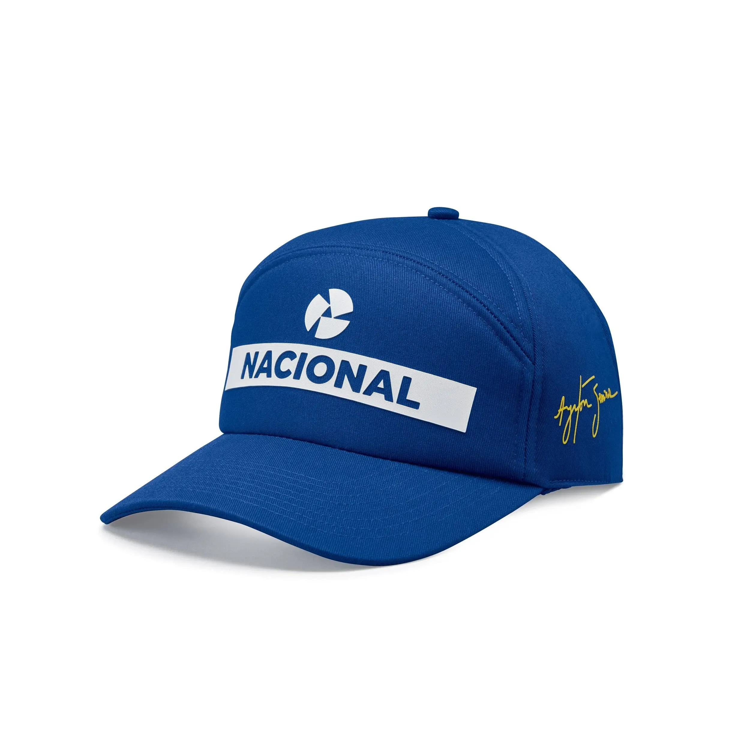 Ayrton Senna Replica Nacional Cap with Bag - Blue - One Size