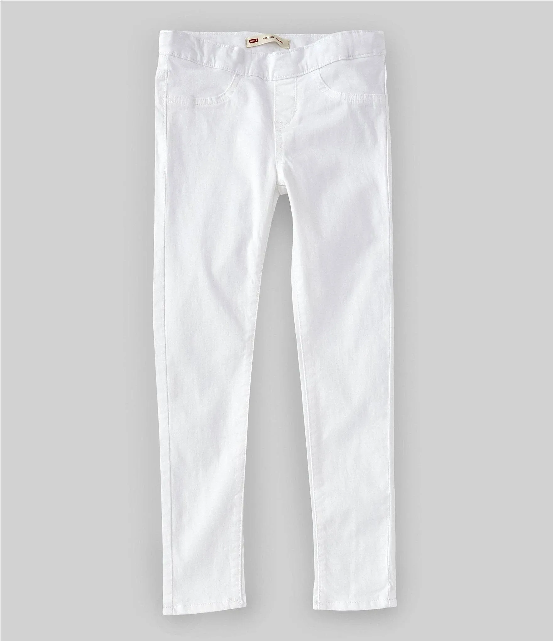 Levi's Baby Girls' Pull-On Skinny Jeggings - White, 16