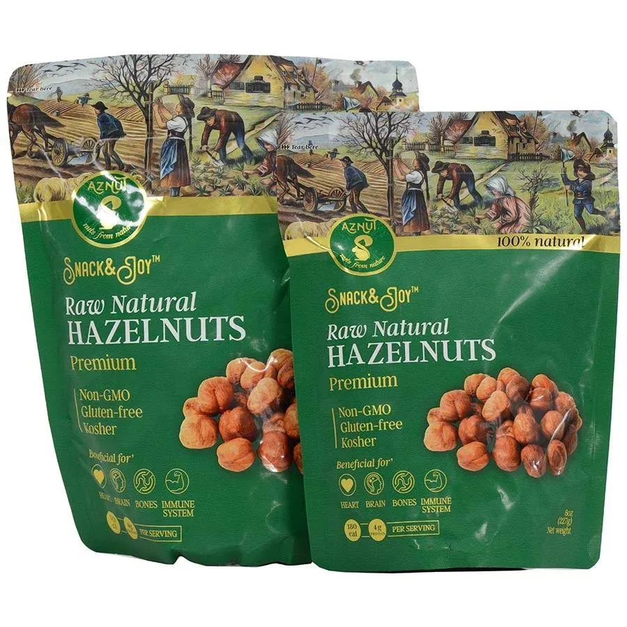 Aznut Raw Natural Hazelnuts