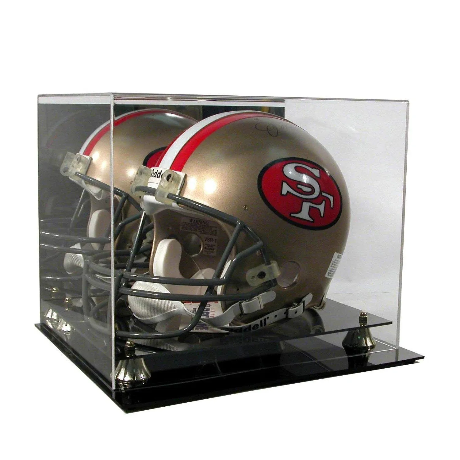 Carroll's Sports Cove Deluxe Acrylic Football Helmet Display Case