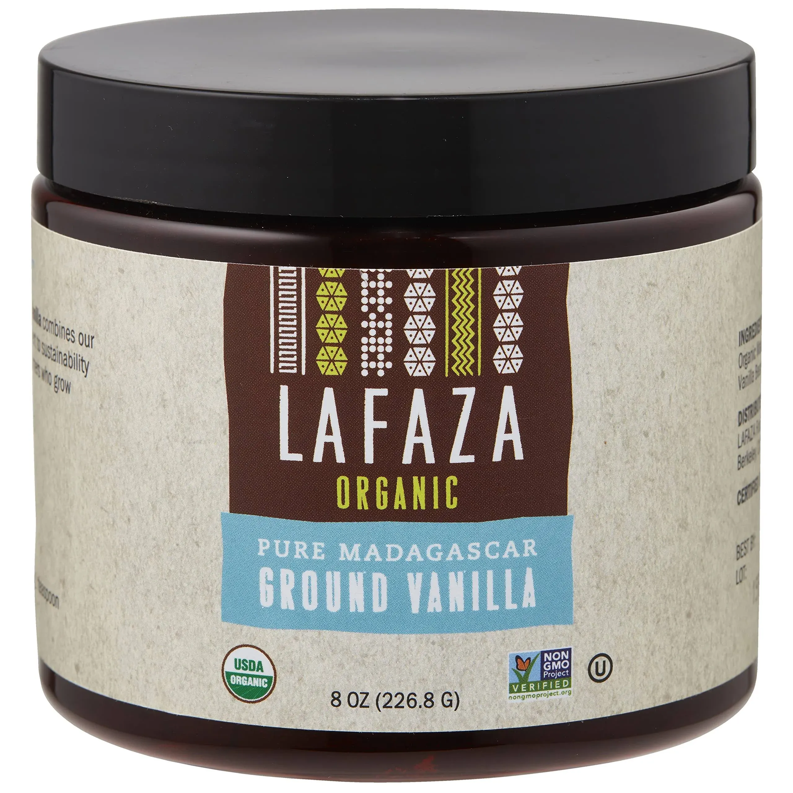 Organic Ground Bourbon Vanilla | LAFAZA 8 oz