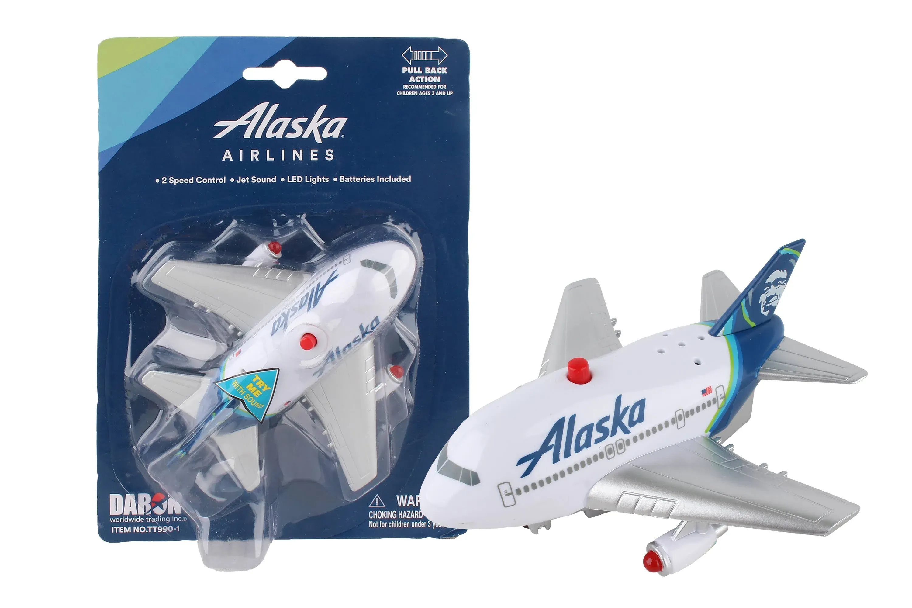 Alaska Airlines Pullback w/Light & Sound