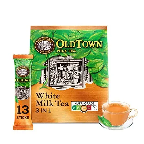 OLD TOWN 3 IN 1 Tea White Milk, 16.9 Oz