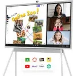 Vibe 75" Smart Interactive Whiteboard for Classroom, Perfect for In-Person and Hybrid Teaching, and Remote Learning