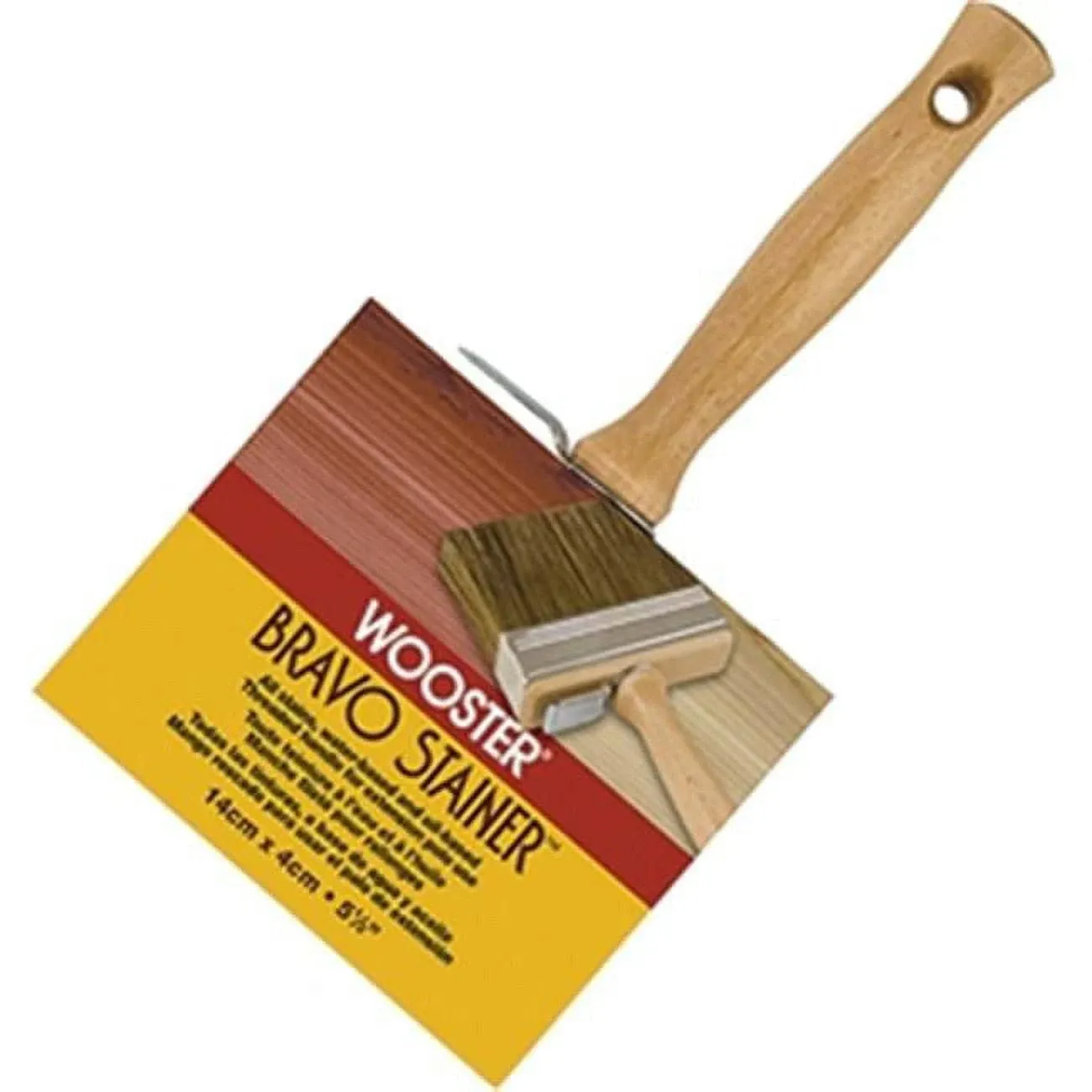 Wooster Bravo Stainer Brush - 5-1/2"