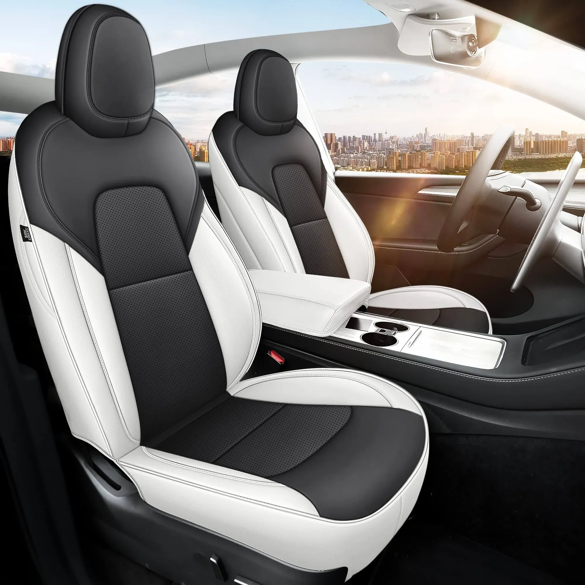 MeeKooMay Tesla Model Y Seat Cover