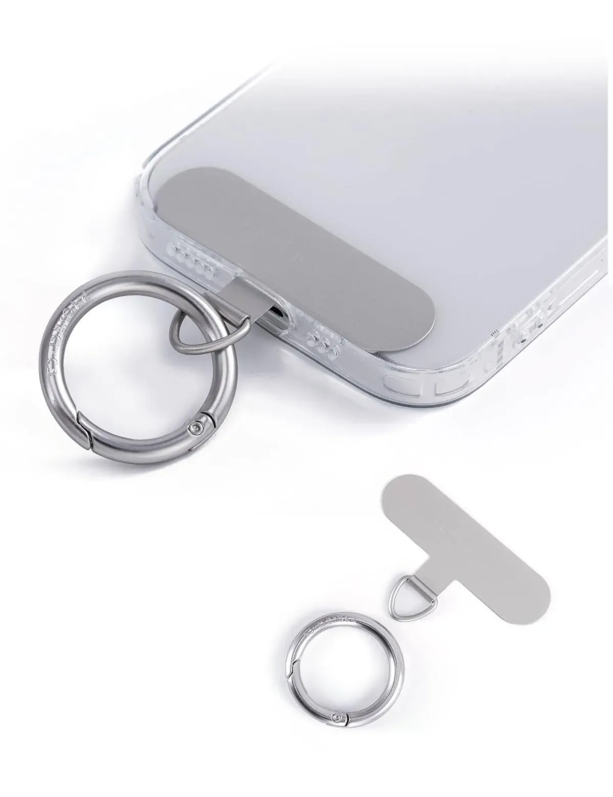 project-cb Phone Tether Tab ×1,Spring Ring ×1,Metal Patch,Universal Phone Lanyard ...