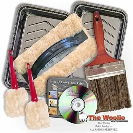 The Woolie Original FULL-SIZED Faux Painting BEGINNER STARTER TOOLKIT - 9.75 ...