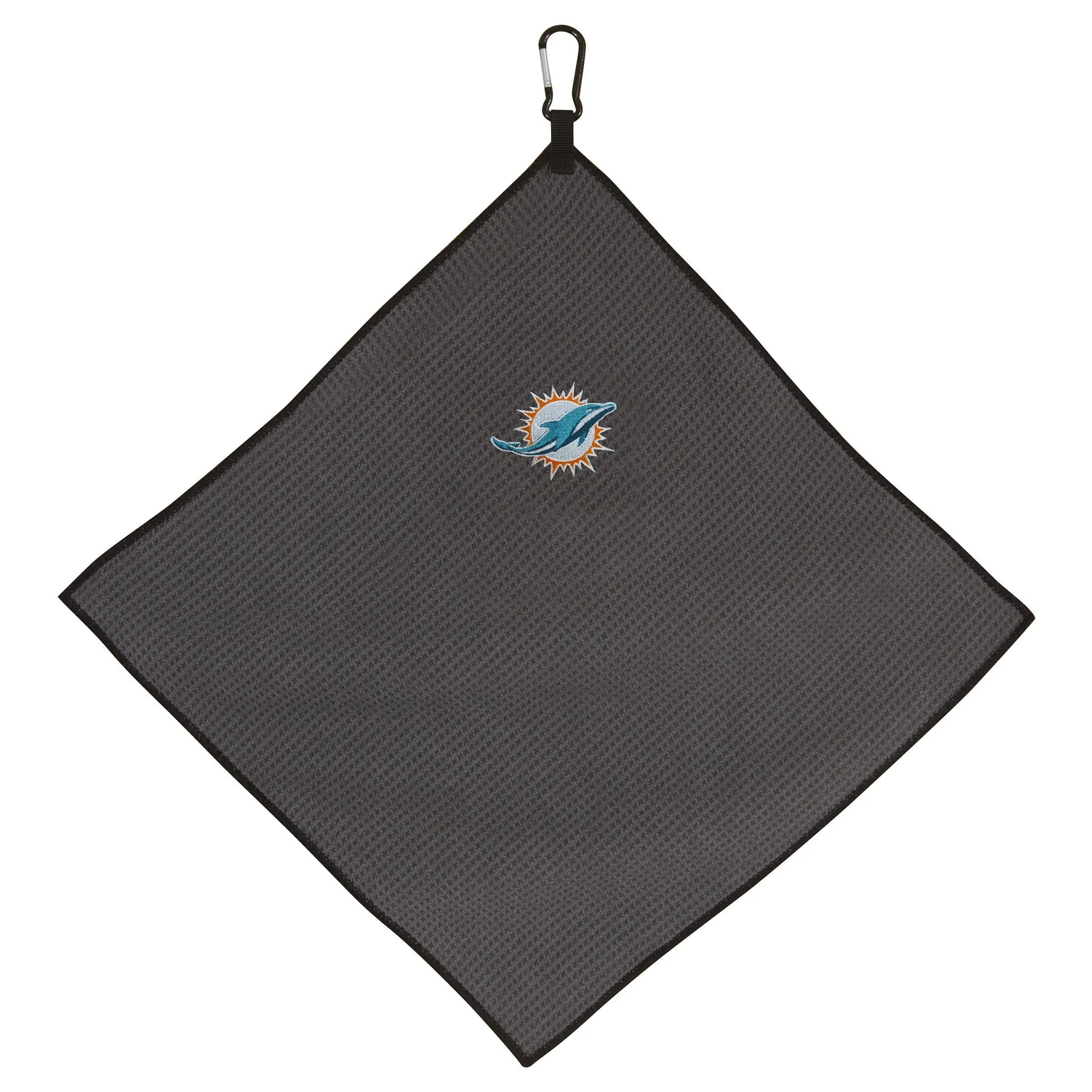 Team Effort NFL Miami Dolphins 15"x15" Grey Microfiber Towel