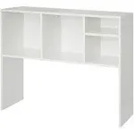 Cube White Wood Desk Bookshelf Simple DIY Assembly Durable Furniture Materials