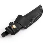 Gentlestache Belt Knife Sheath Holster Horizontal for EDC Compact Draw Black at ...