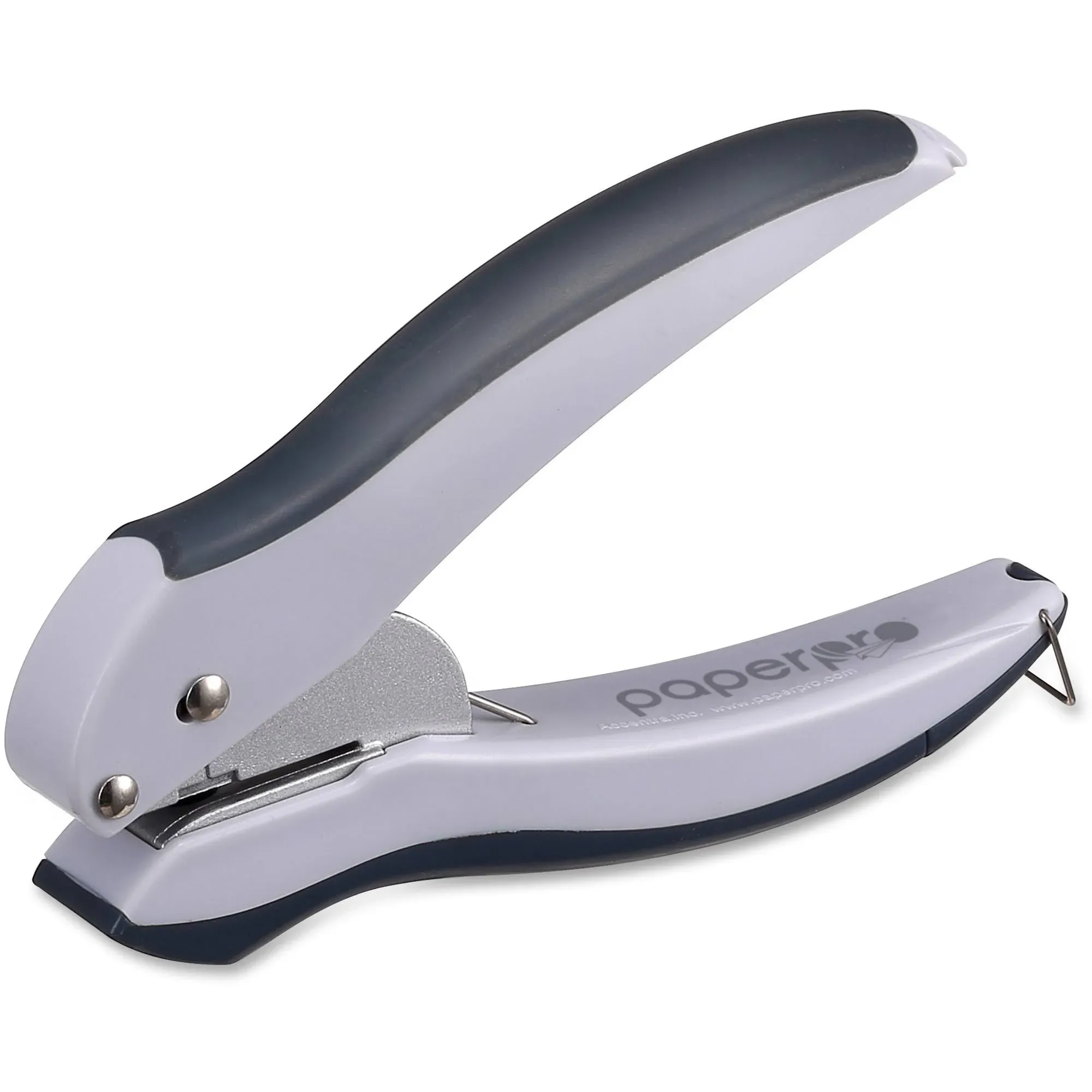 PAPERPRO One-Hole Paper Punch: 10 Sheet Capacity, 9/32 in Hole Dia.