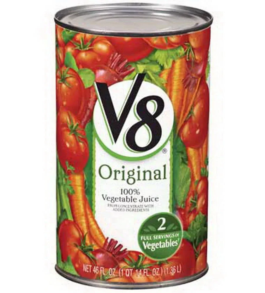 V8 Vegetable Juice, 46 oz - Case of 12