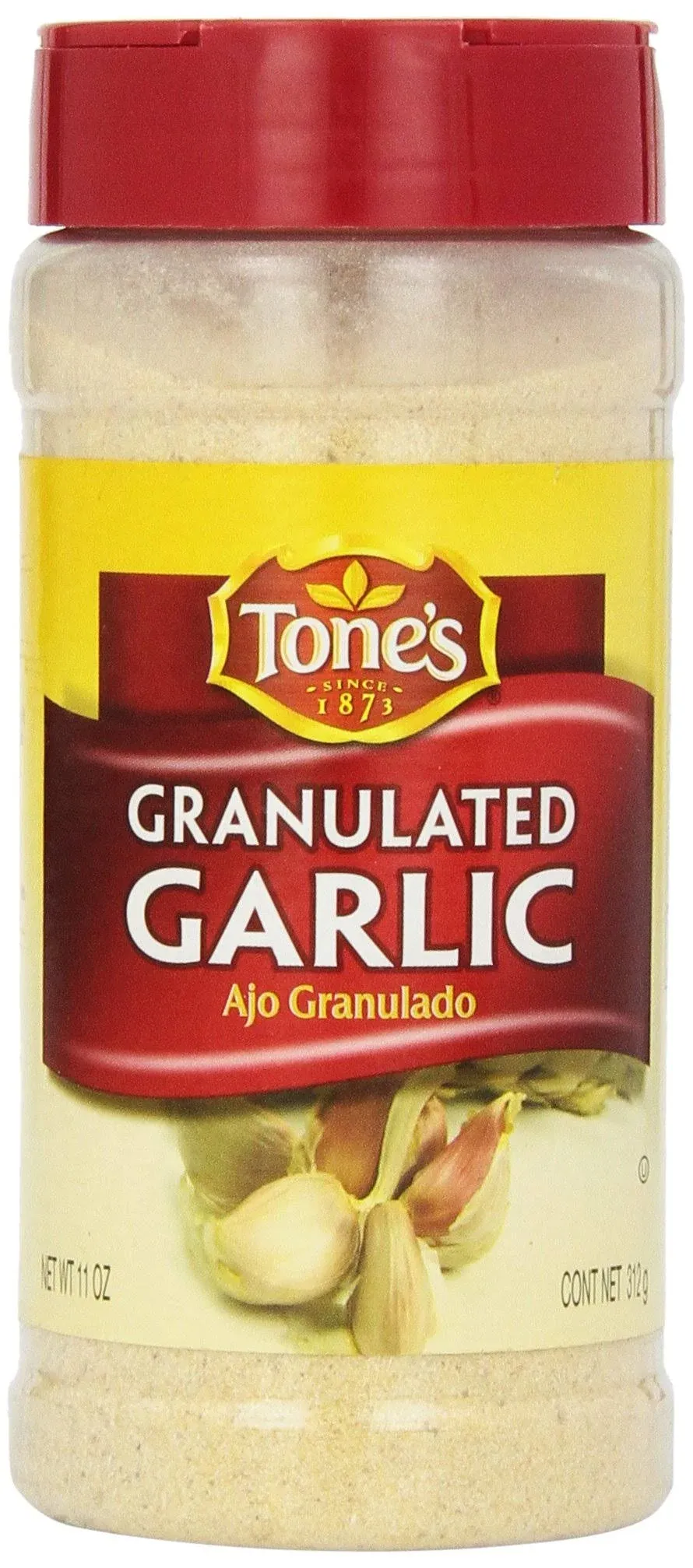 Tones Granulated Garlic - 11 oz