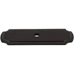 Hardware Resources J.A. Knob Backplate, Black