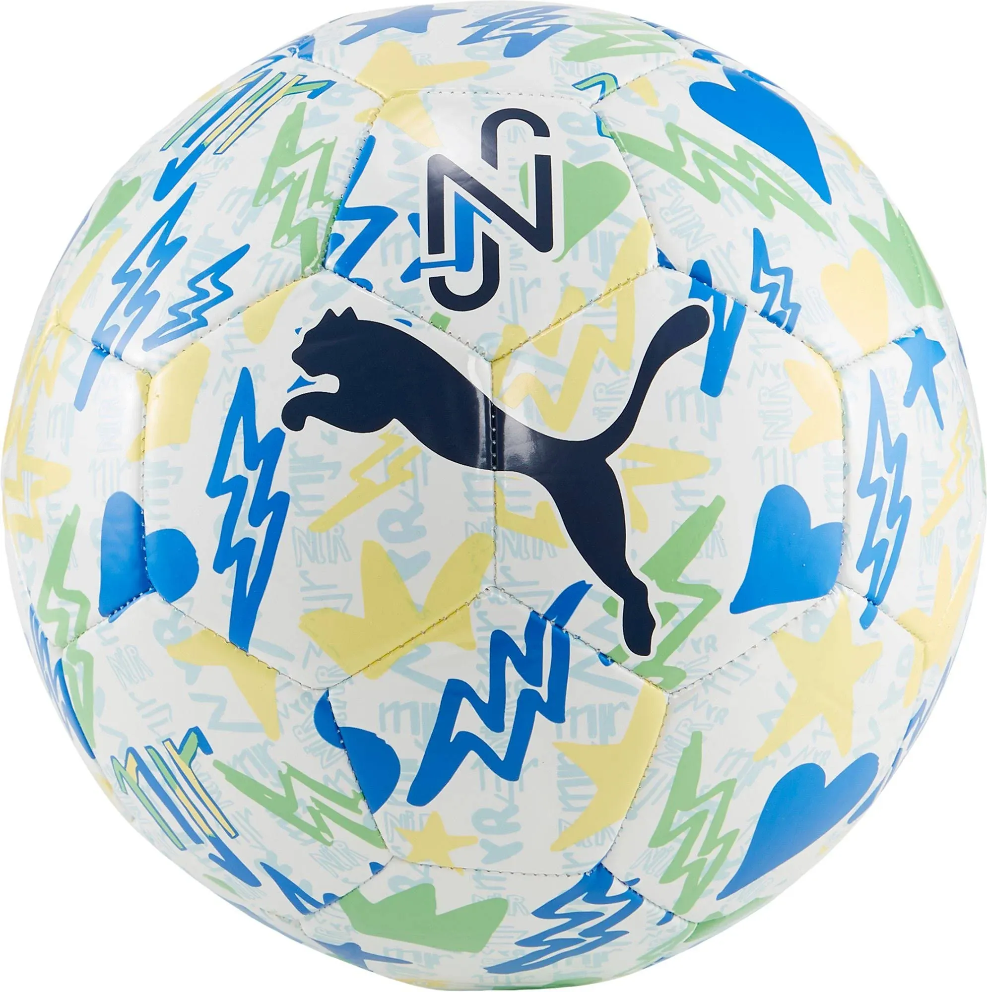 Puma Neymar Jr Graphic Soccer Ball, White, 4