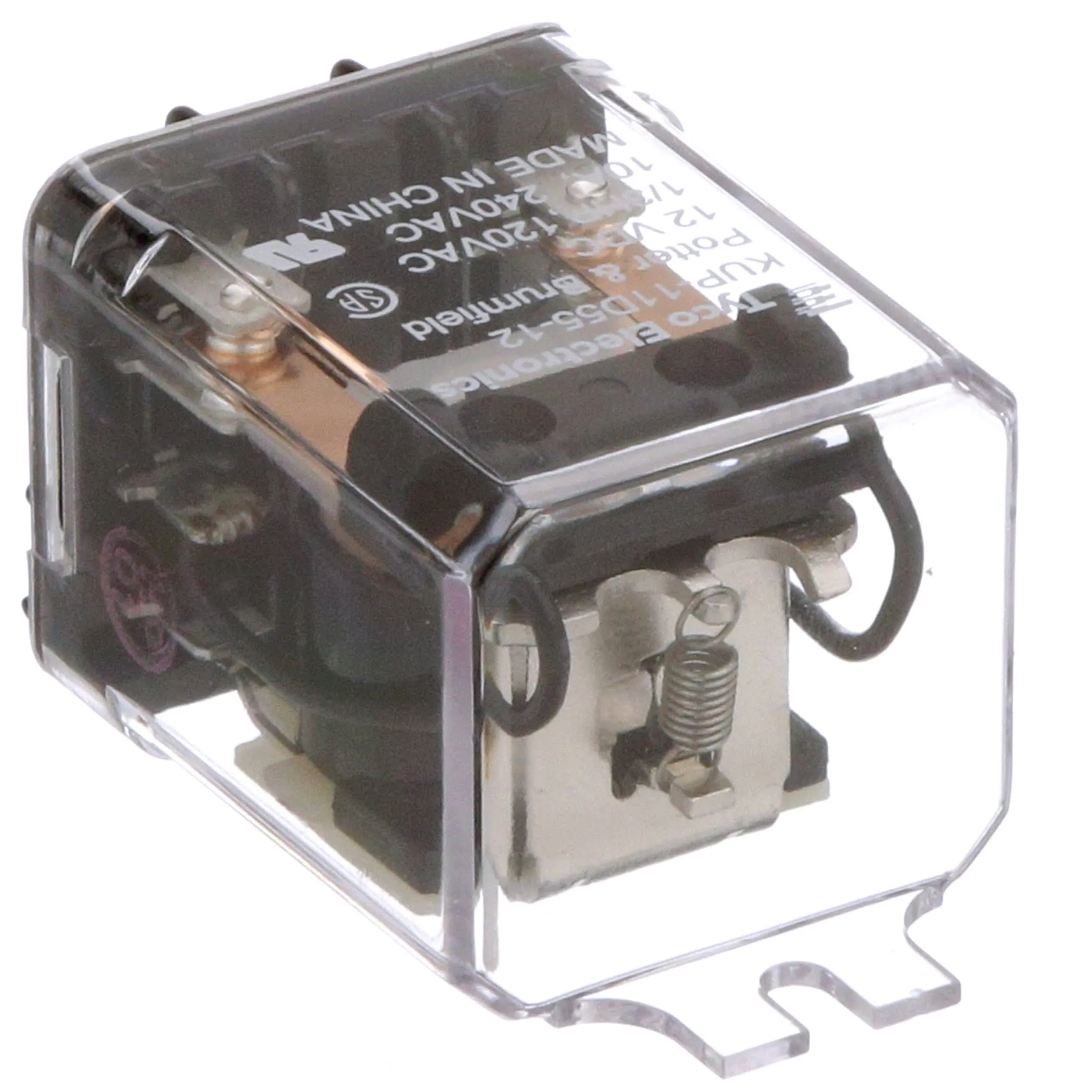 TE CONNECTIVITY/POTTER & Brumfield KUP-11D55-12 Power Relay, DPDT, 12VDC, 10A, B