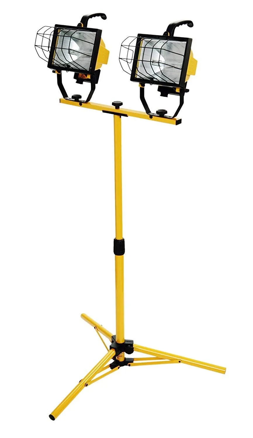 Woods L13 1000-Watt Telescope Work Light with Telescoping Tripod Stand, 120-Volt