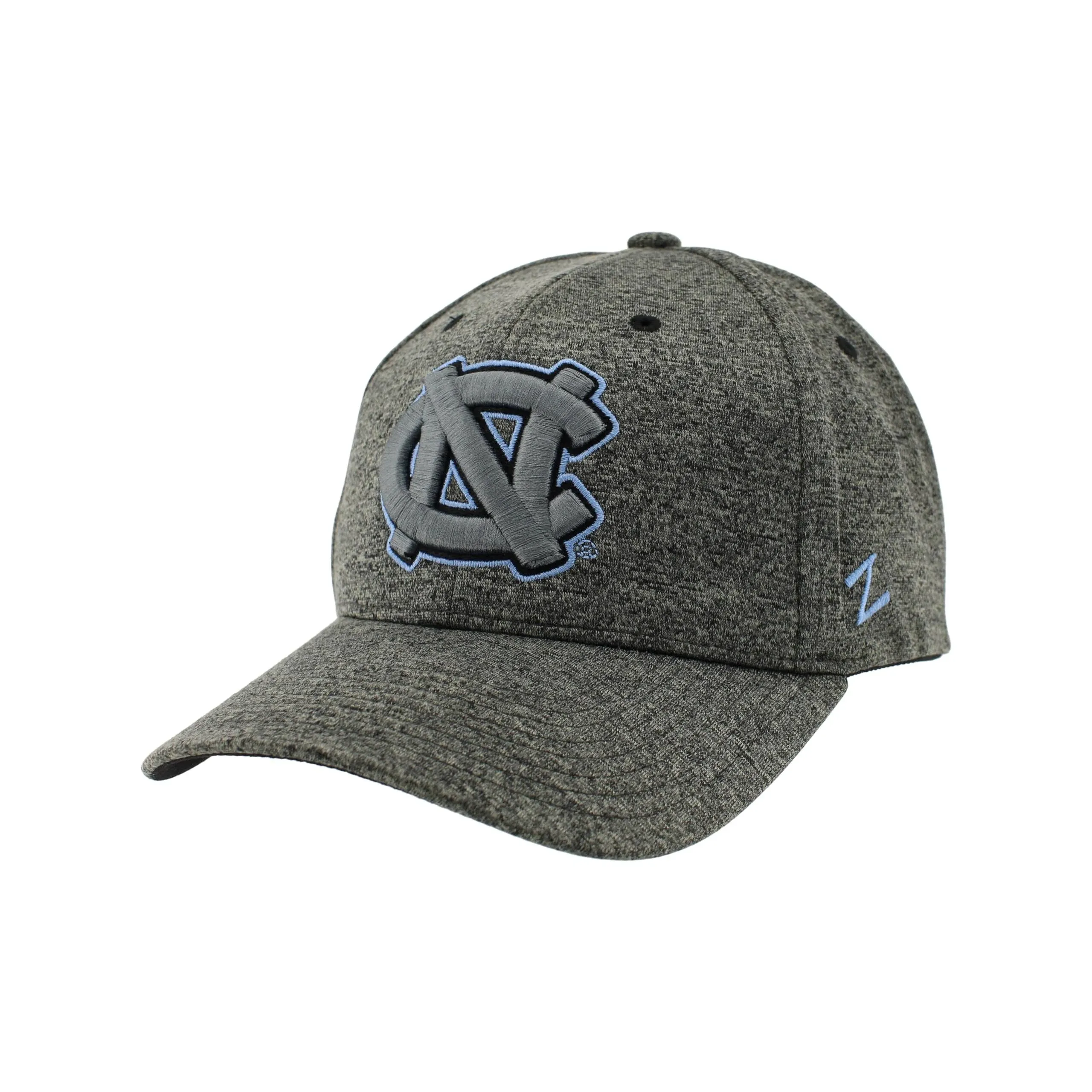 "Zephyr Men's Standard NCAA Officially Licensed Hat Somber Fog, Heather Gray"