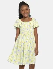 The Children's Place Girls Smocked Dress, Spring, Summer, Sizes Xs-xxl