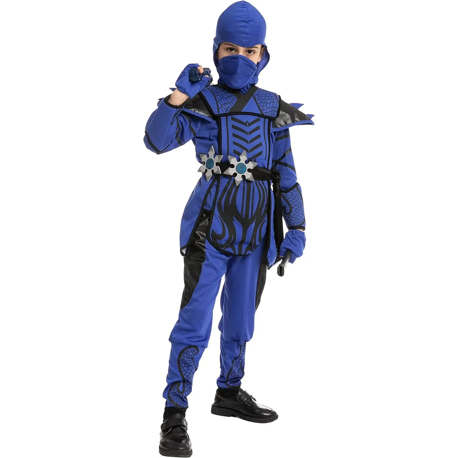 Spooktacular Creations Halloween Boy Ninja Costume, Dragon Outfit Set for Kids 12 ...