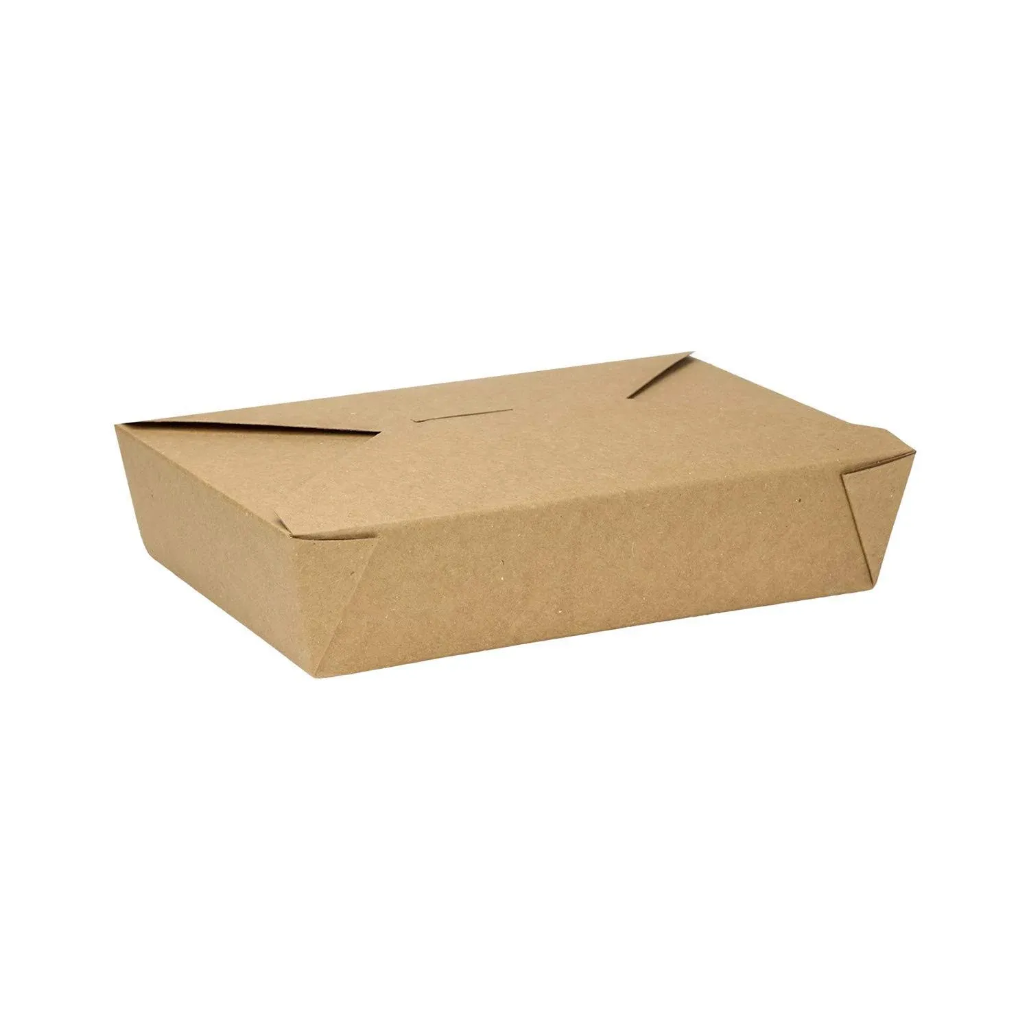 54 fl oz Fold-To-Go Box #2, Kraft - 200 pcs