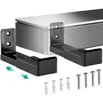 Soundbar Center Channel Speaker Wall Mount Dual Bracket Holder Stands Adjustable